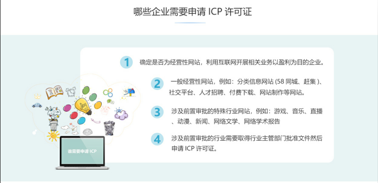 张金镇ICP牌照、ICP许可证办理流程